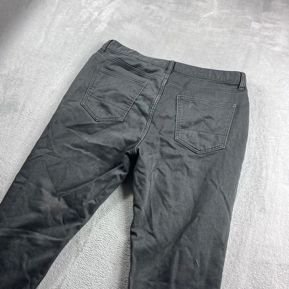 Banana Republic Travel‎ Jean Mens 33x32 Athletic Fit Charcoal Gray Pants